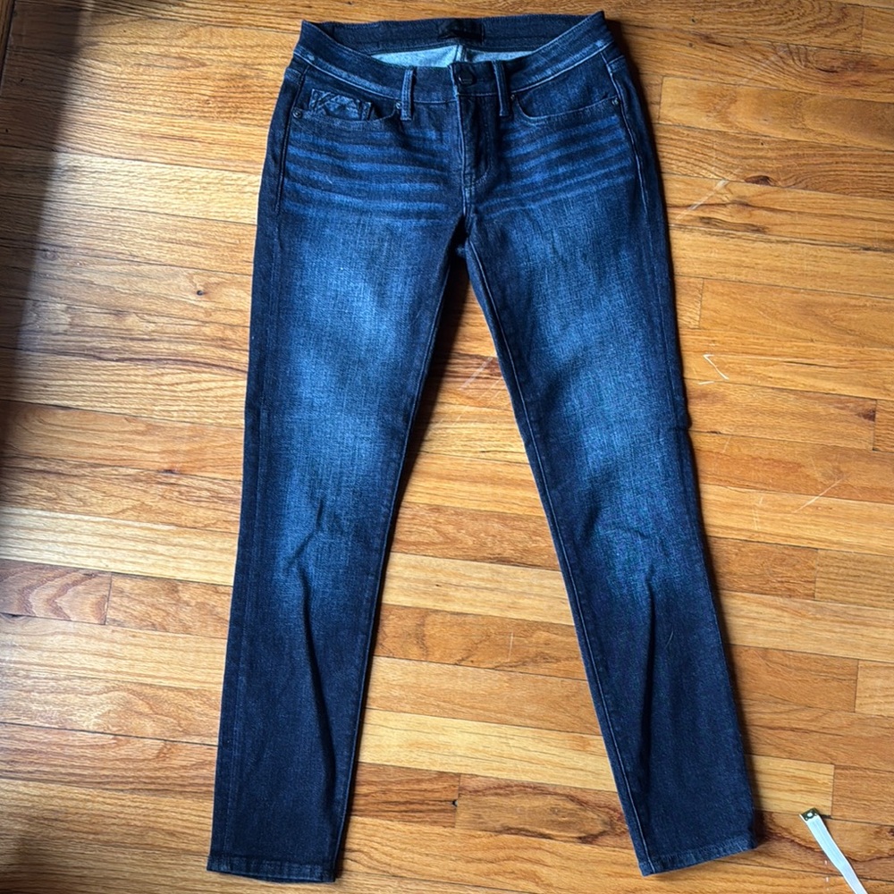 Blue Skinny Jeans with Rich Indigo Hue